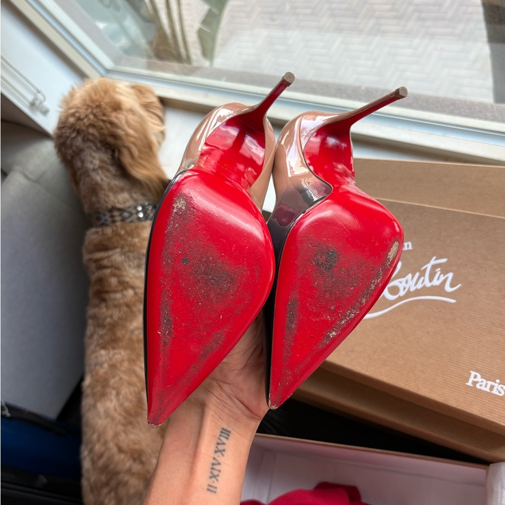 Christian Louboutin Vibrant Red Sole Heels